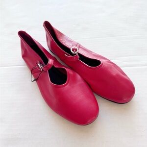 Zara Woman New Mary Jane Ballet Flats Shoes
NWOT size EUR 39 US 8
